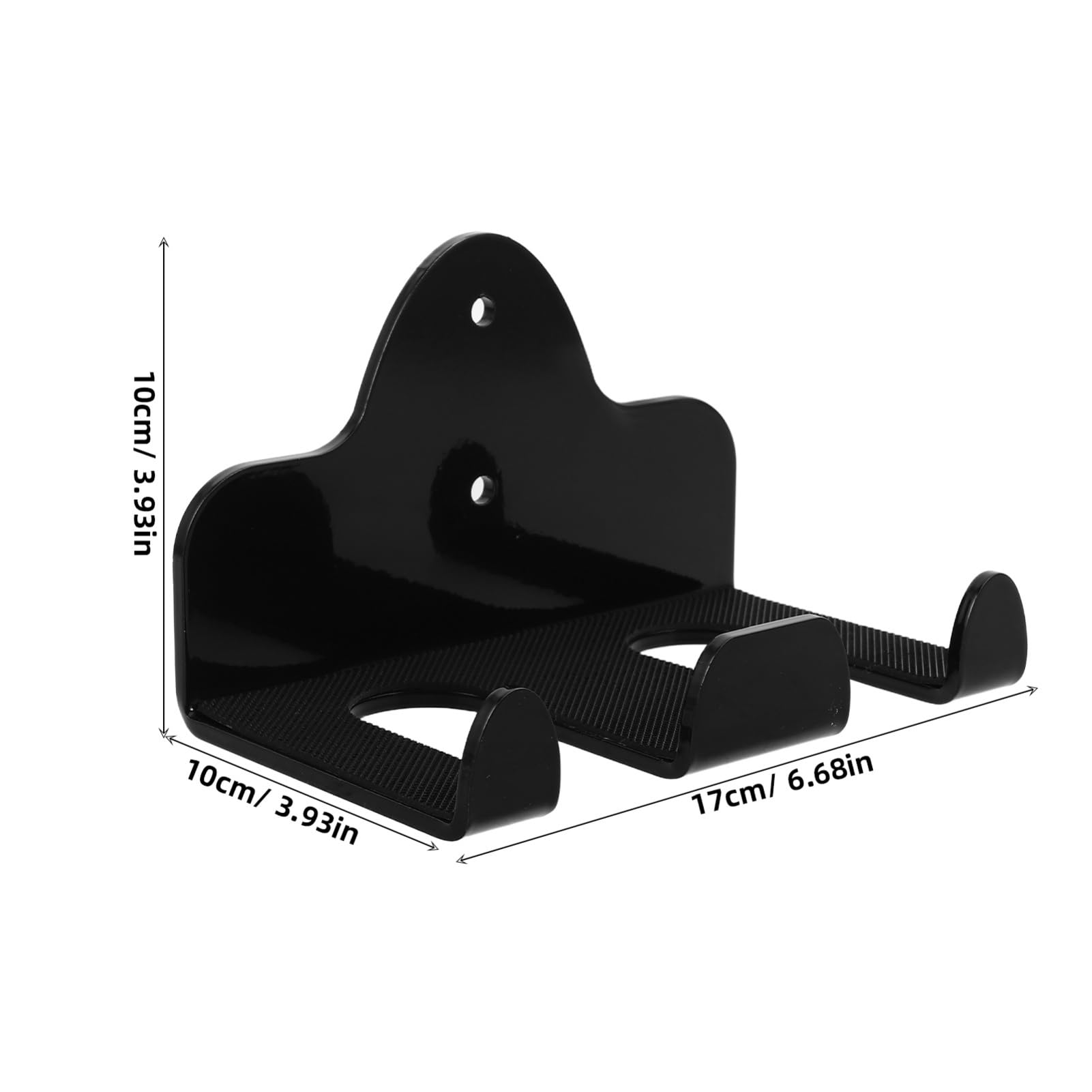 Cabilock 1 Set Wall Mount Barbell Holder Iron Barbell Rack for Fitness Easy Installation and Elegant Design for Gym Organization Space Saving