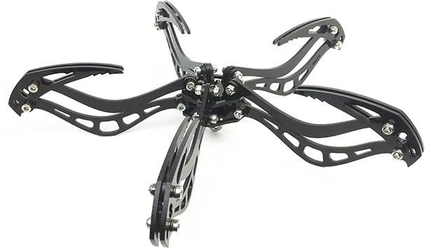 Acrylic Manipulator Drone Mantis Claw Hook Grabber Kit Automatic Grasping Set Fo Quadrocopter Drone Improved Mantis Claw Claw Robotic Arm