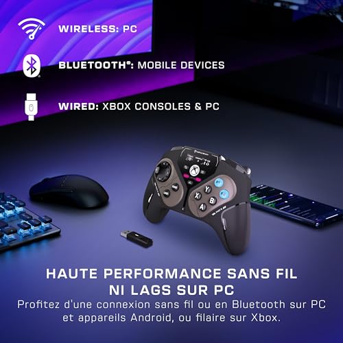 Turtle Beach Stealth Pivot Manette Intelligente sans fil pour Windows 10/11