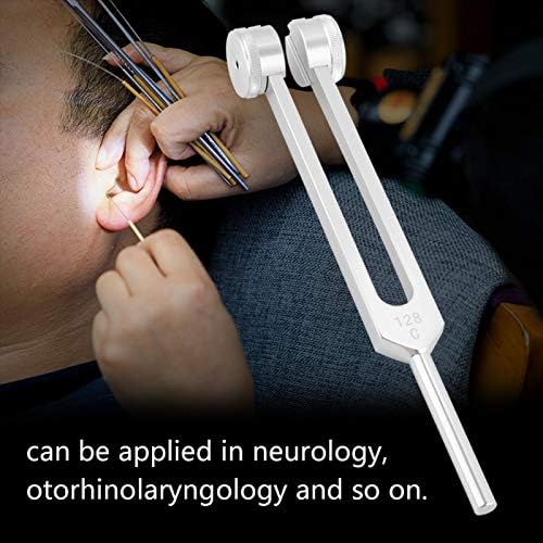 Diagnostyczny stroik Młotek stroik do uszu 128HZ do otorynolaryngologii dla neurologii