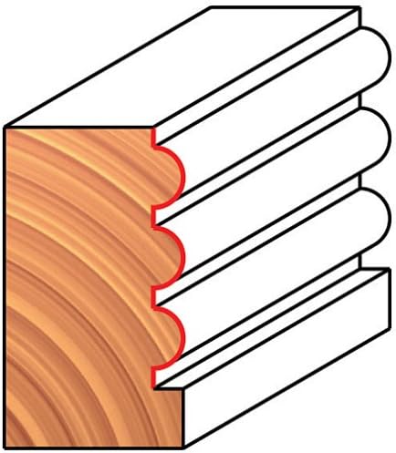 Miniatura 2 de Freud 80-572 Broca de triple rebordeado y estriado de radio de 18" con vástago de 12", longitud total de 3-18"