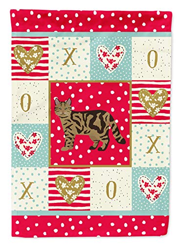 Drapeau de jardin Cat Love CK5700GF Caroline's Treasures