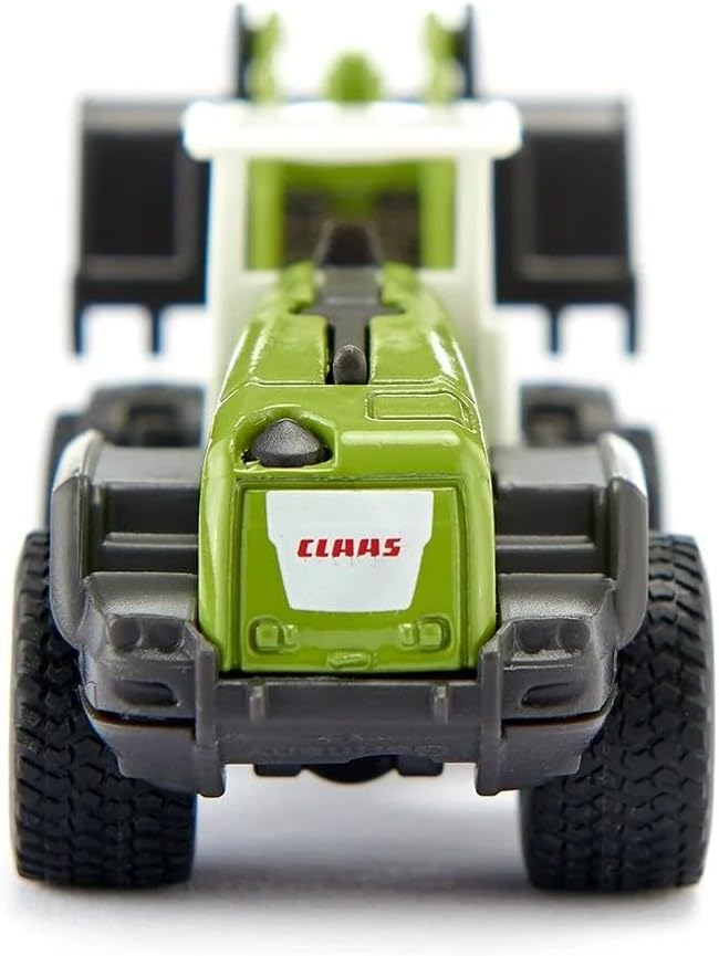 Siku Claas Torion 1914 Wheeled Loader 1524 | Diecast Metal & Plastic Toy Vehicle Replica | Moveable Arm, Large Shovel, Agricultral Thread Wheels, Steering Joint | Collectible Blister Series