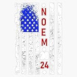 Kristi Noem 2024 for President Bumper Sticker Vinyl Decal 5"