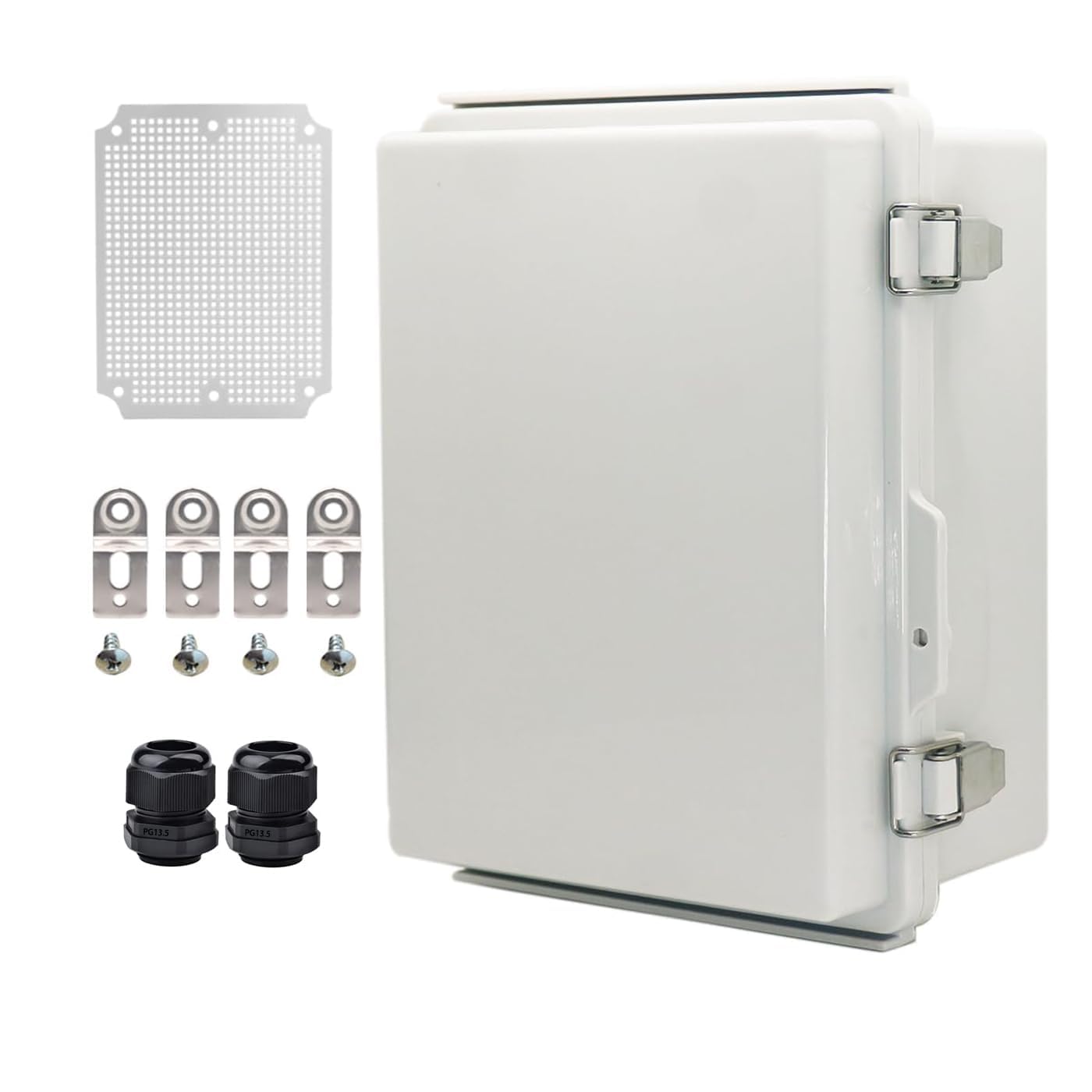 Boîtier étanche IP67 pour interrupteur routeur extérieur avec support mural en ABS