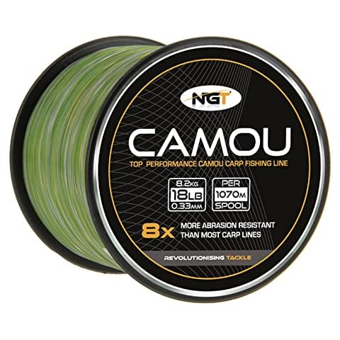 NGT Camo Monofilament Fishing Line Cover
