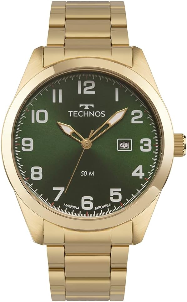 Relógio Technos Masculino Militar Dourado – 2115TYO/1V