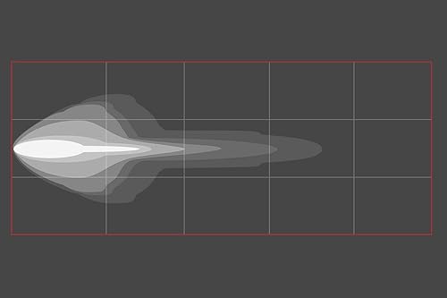 Miniatura 2 de Baja Designs Kit de luces LED de montaje en techo deportivo XL enlazable para Ford Bronco 2021-24 (patrón múltiple; transparente; cableado de