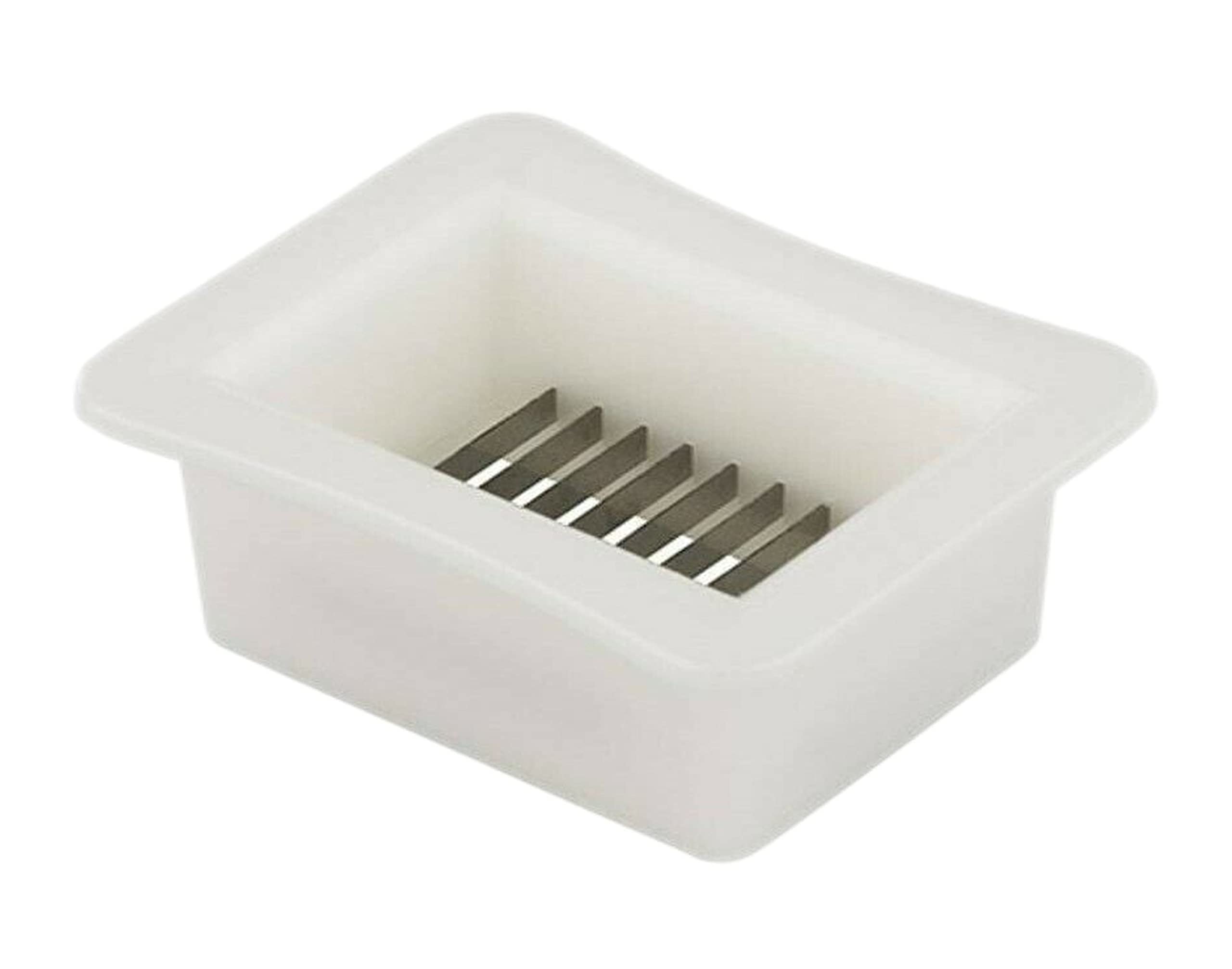 TRTO 1Pcs White Color Bean Slicer - Bean Stringer and Slicer - Bean Slicer Runner - Vegetable Slicer Beans Peeler Easy to Use and Clean