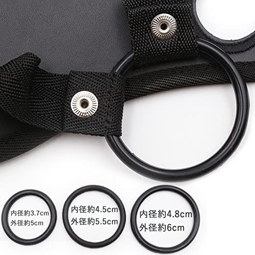 ペニスバンド ペニバン! 3つのペニスリング 女性用貞操帯 ディルド固定ベルト 貞操たい 男性 拘束具 アダルトグッズ t字帯 セクシーな下着 smグッズ 女性 拘束 空洞装着型 男女兼用(貞操パンツ) - 画像3