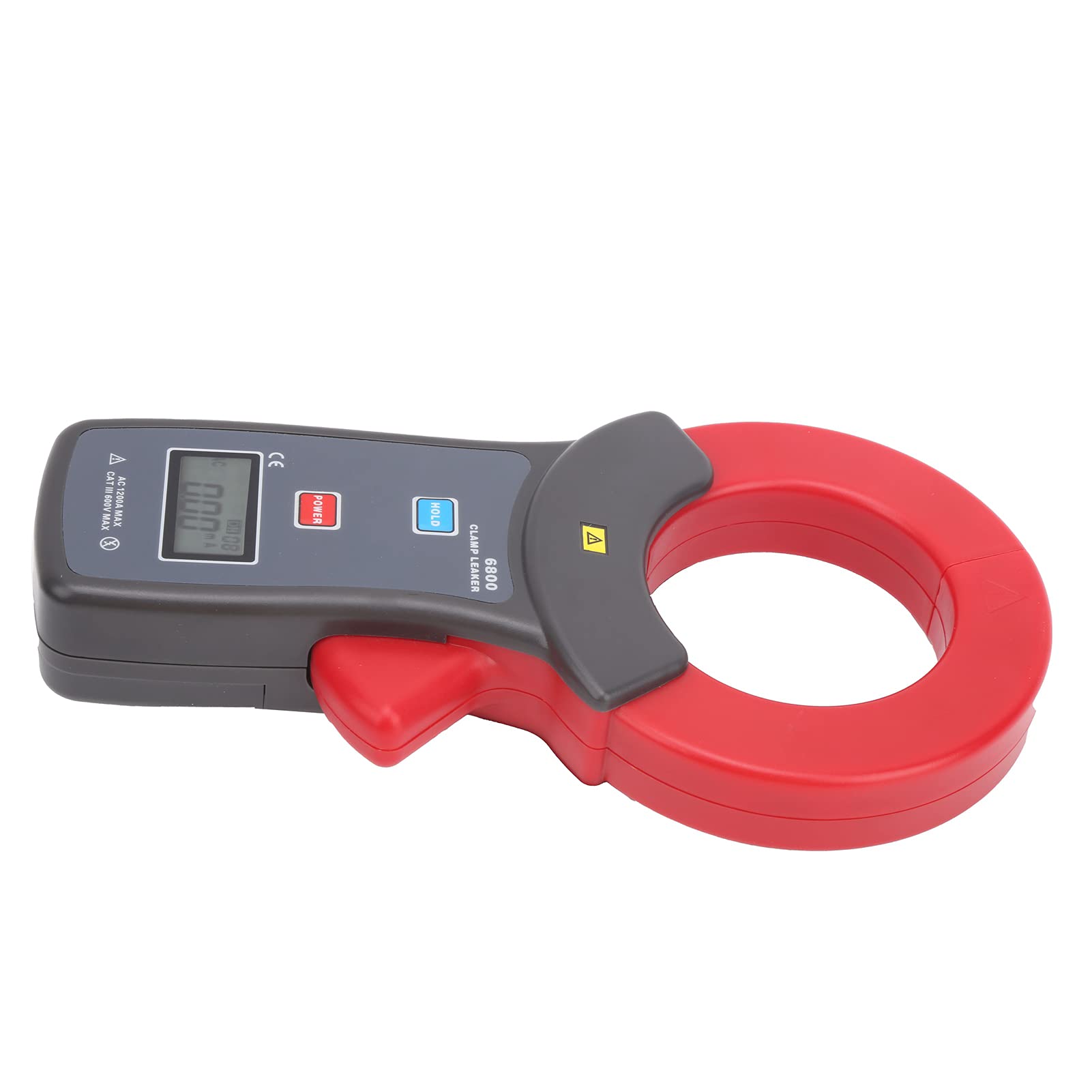 Hyuduo Tester di Corrente di Dispersione a Pinza, Materiale ABS, Facile da Usare, Archiviazione Dati e Misurazione Ad Alta Precisione per Elettricisti e Professionisti della Manutenzione