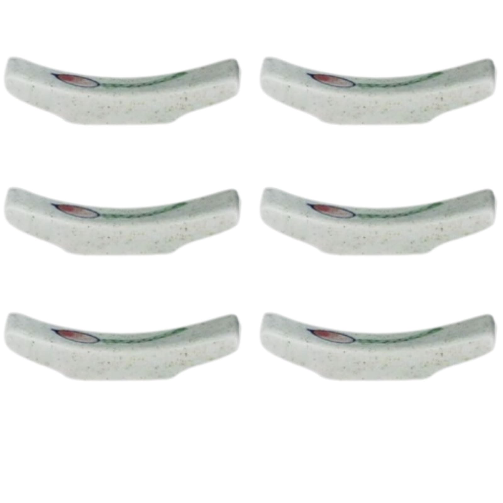 MRKU Chopstick Rest Chopsticks Holders Restaurant Ceramic,Japanese Style Porcelain,Spoon Forks Rack,Keeps Clean