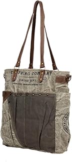 Myra Bag Broil Upcycled Canvas Shoulder Bag S-1226