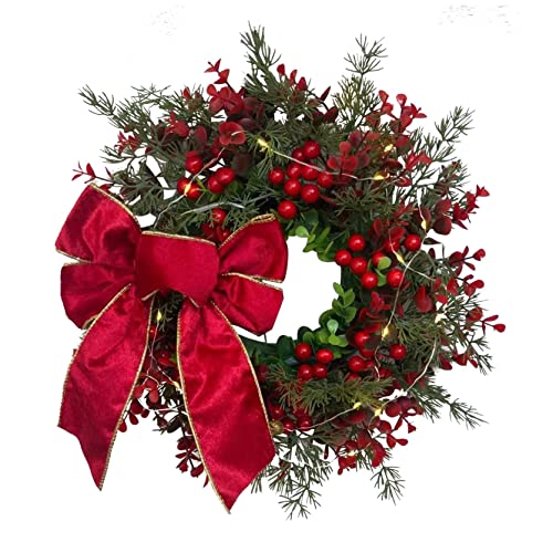 Couronne de Noël pour porte murale, l'idée cadeau idéale pour embellir un foyer