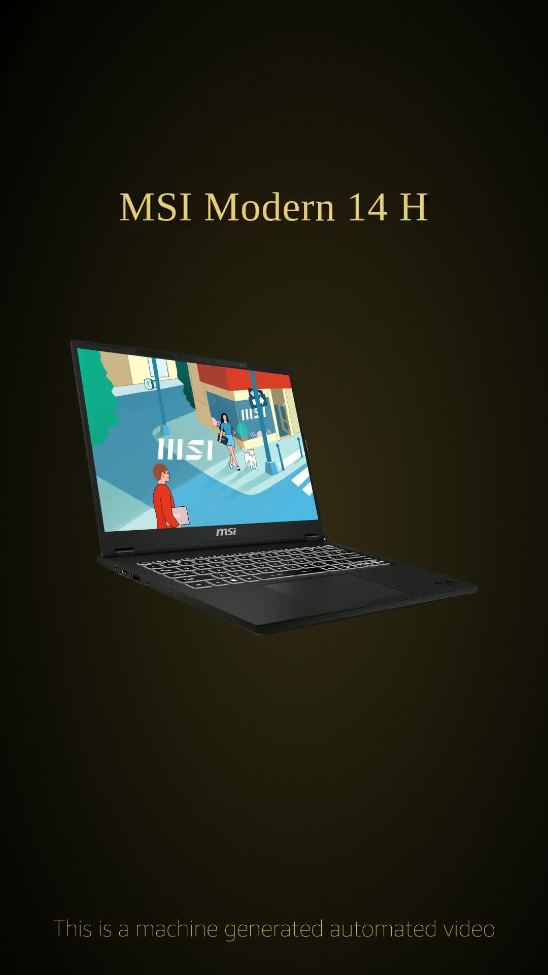 Windowsノート本体 MSI Modern 14 H D13MG i7-13620H RAM32GB MSI Modern 14 H, Intel Core i7 13620H,36Cm Laptop(16GB/1TB