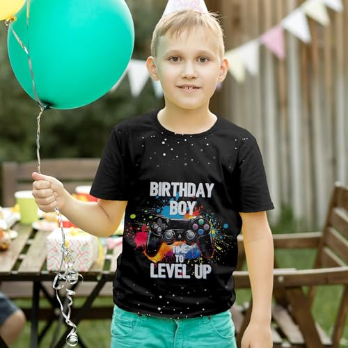 3D Graphic T-Shirt for Boys Girls, Casual Summer Short Sleeve Tops Tee Shirt T Shirt for Teen Youth 6-16 Years4