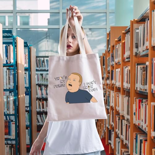 Cartoon Quote Gift TV Series Fans Cosmetic Bag Cartoon Tote Bag Tv Show Character Inspired Gift (My Purse tote)4