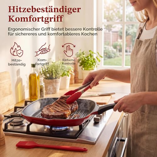 Foto von EvoFar Grillpfanne 28 x 28 cm mit Ausguss
