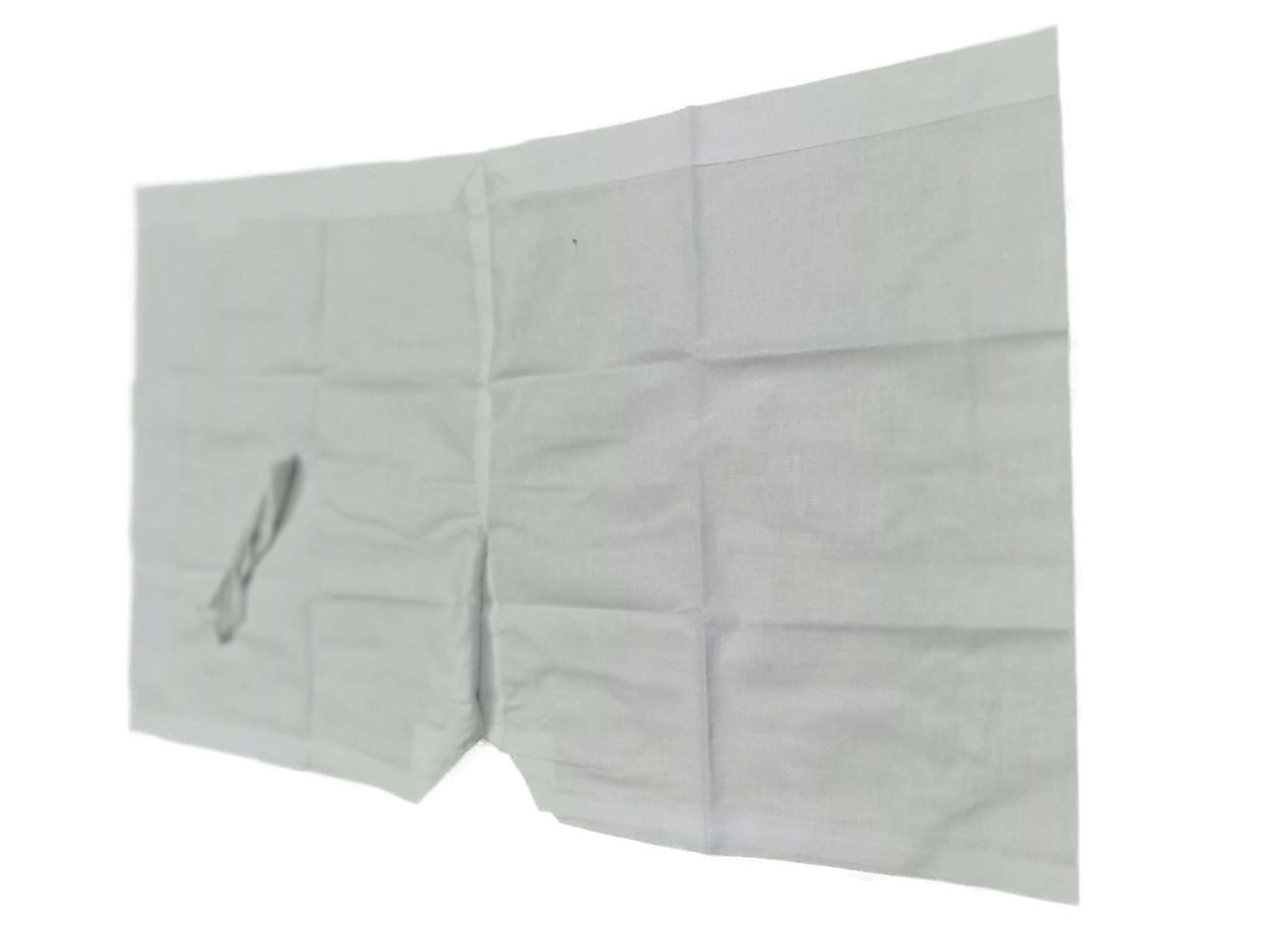 lafabriqueind Men's Pure Cotton Khaadi patta Underwear, Underpant with Strings - Full Size (1pcs, White, Large)-picture-26