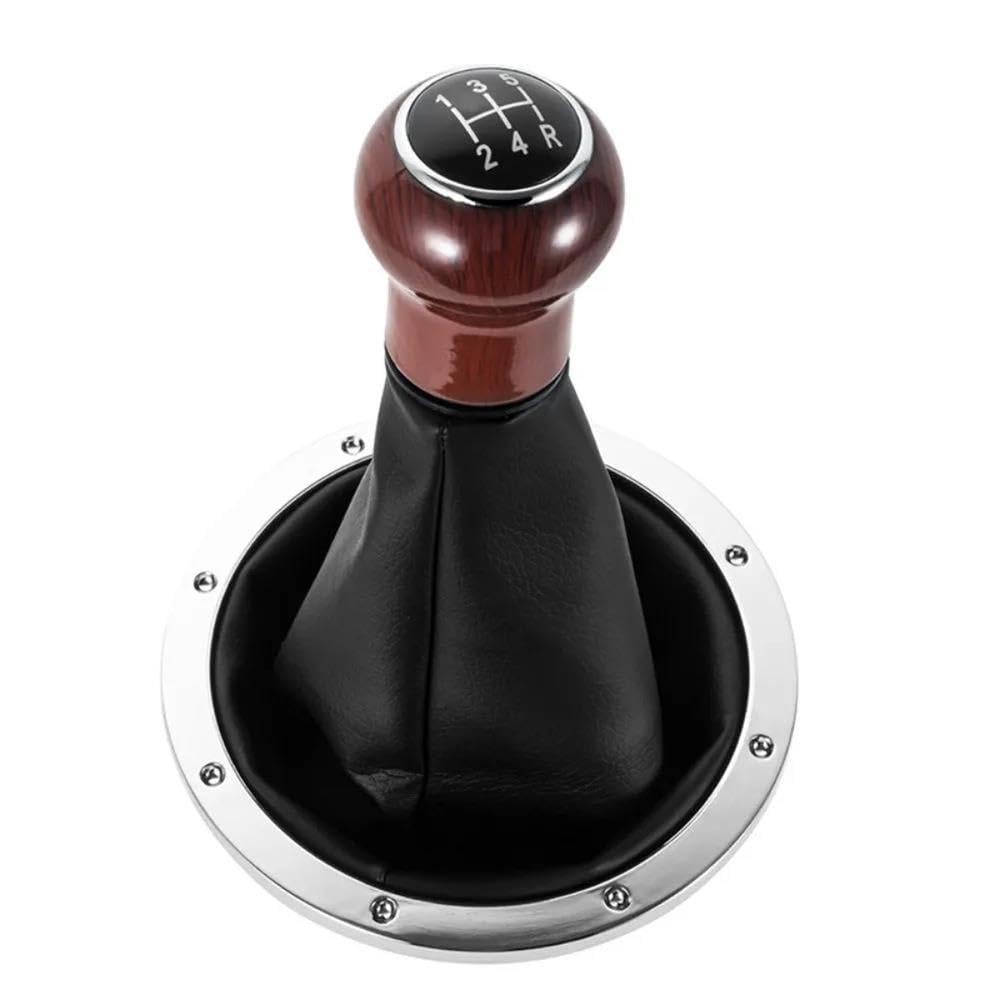 POANBCGY Shift Ball Joint 5 Speed Gear Shift Knob Lever Shifter Gaiter Boot for GOL Pointer Saveiro Parati Manual Transmission Car Accessories(B Style 5 Speed)