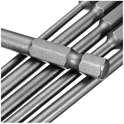 UBERSWEET 6Pcs Shank 1/4 inch S2 Steel 150mm Long Magnetic Hex Cross Head Screwdriver D6I5