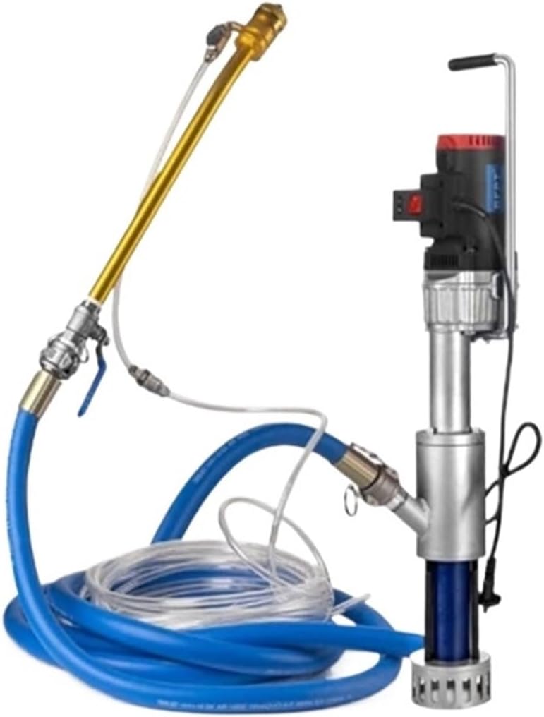 Electric high-Pressure airless Spraying Machine Spraying Machine Water-Proof Coating Cold-Bottom Oil Putty Powder Multi-Functional High-Power Cement Slurry(20L Long guning)