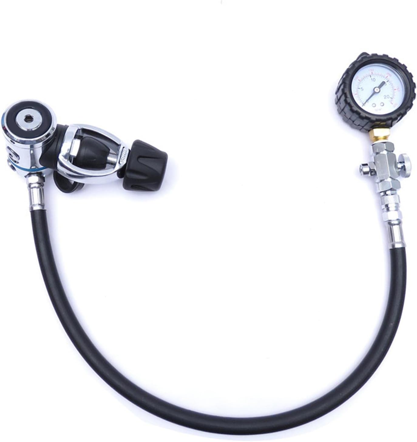 Scuba Diving Intermediate Pressure Gauge 300 PSI Scuba Dive Tank Regulator