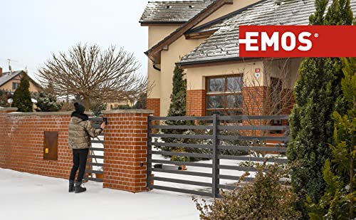 EMOS Audio-Türsprechanlage Set für Zwei Teilnehmer, zur Aufputzmontage, Elegantes Design, Gegensprechanlage/Audio-Kit mit Türöffner-Möglichkeit, einfach zu bedienen