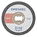 Dremel EZ476 1 1/2-Inch EZ Lock Rotary Tool Cut-Off Wheels for Plastic - 5 Pack