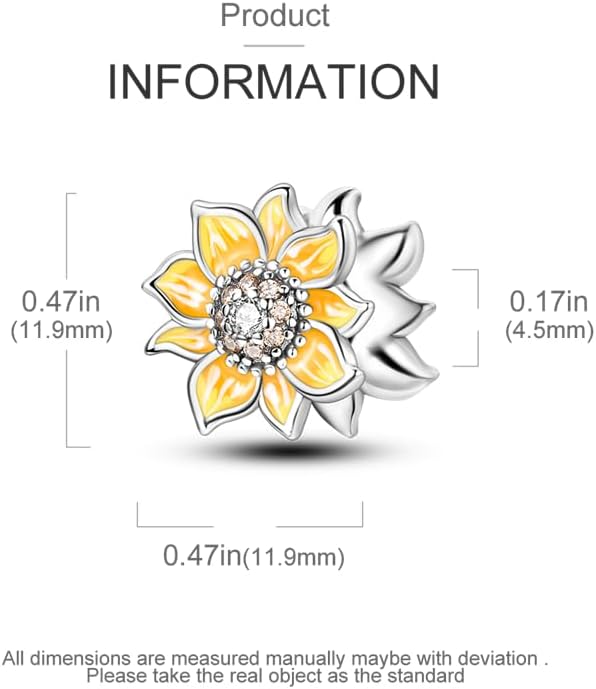 LIGHTDOG 925 Sterling Silver Charms for Pandora Charm Bracelets Necklaces for Woman Dangle Pendant Bead,Jewelry Beads Gifts for Women - Image 4