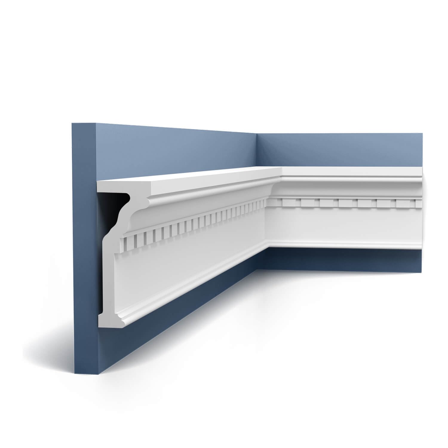 Cimaise ornée P4010 Orac Decor la moulure murale baroque élégante pour grands salons