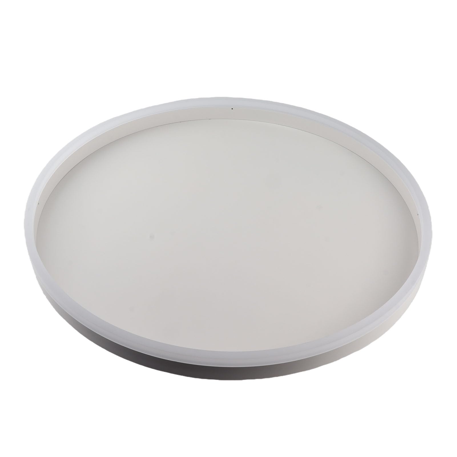 lampas Sufitowa LED do Montażu Podtynkowego, z możliwością (WHITE) | Pilot i Aplikacja, 3 Temperatury Barwowe, CRI90+, do Salonu, Sypialni, Przedpokoju, Kuchni, Okrągłe