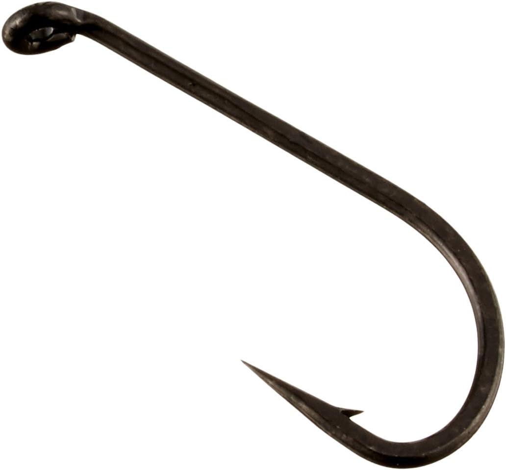 Gamakatsu F111 12871 Fly Hooks, S12-VH, 20 Pieces, Black