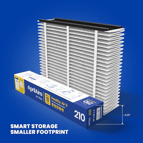 Aprilaire 210 Ersatz-Ofenluftfilter für Aprilaire Whole Home Luftreiniger, MERV 11, Clean Air Dust Furnace Filter (1 Stück)