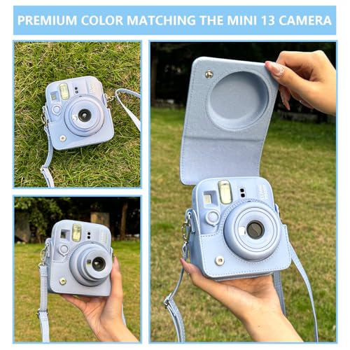 Funda para cámara Fujifilm Instax Mini 13 azul miniatura 5