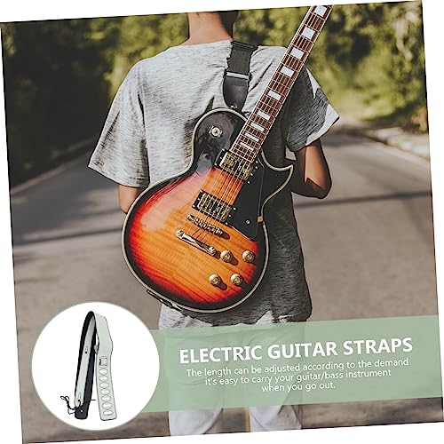 TOYANDONA 1Pc Sangle De Guitare Ceinture Pour Ceinture Boucle Guitare Ceinture Guitare Bandoulière Rétro Basse Bretelles Ukulélé Tour De Cou En Cuir Ukulélé Sangle Basse Sangle Ballade - Les Beatles, Paul McCartney, John Lennon, RIngo Starr, George Harrison TOYANDONA 1Pc Sangle De Guitare Ceinture Pour Ceinture Boucle Guitare Ceinture Guitare Bandoulière Rétro Basse Bretelles Ukulélé Tour De Cou En Cuir Ukulélé Sangle Basse Sangle Ballade – Image 6