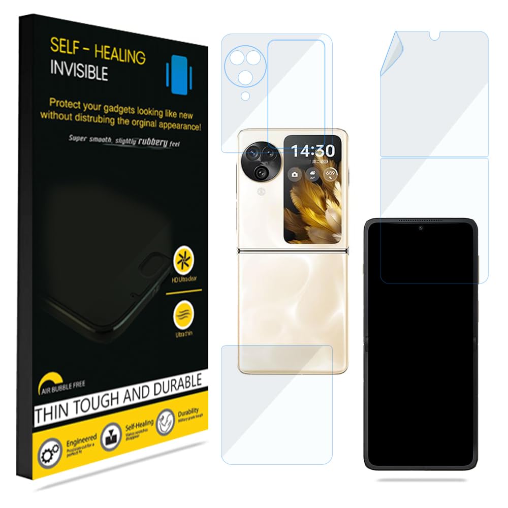 Gadgets Protector for Oppo Find N3 Flip Body & Screen Protector - Full Coverage 360° Protection, Ultra-Thin, Anti-Scratch, HD Clear, Easy Installation (B0D99KVWJ7) Amazon Price History, Amazon Price Tracker