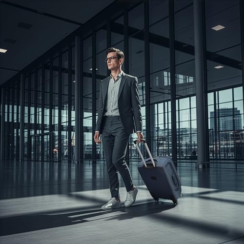Image of Bite 3-Piece Softside Trolley Luggage Set | 5 Years Warranty | 360 Spinner Wheels, Telescopic Handle, Front Pockets, Twill Fabric, Travel Bag, 5 Years Warranty