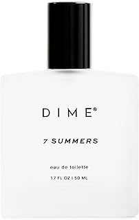 DIME Beauty 7 Summers Perfume for Women, 1.7 oz / 50 ml - Sweet Floral Scent, Clean Fragrance Eau de Toilette, Hypoallergenic EWG Verified