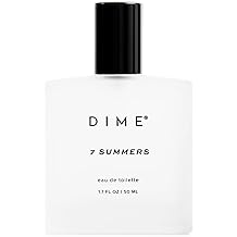 DIME Beauty 7 Summers Perfume for Women - Sweet Floral Eau de Toilette with Bergamot, Vanilla Orchid and Coconut, Clean, Vegan, Cruelty-Free Fragrance, 1.7 oz / 50 ml