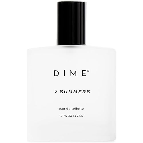 DIME Beauty 7 Summers Perfume for Women, 1.7 oz / 50 ml - Sweet Floral Scent, Clean Fragrance Eau de Toilette, Hypoallergenic
