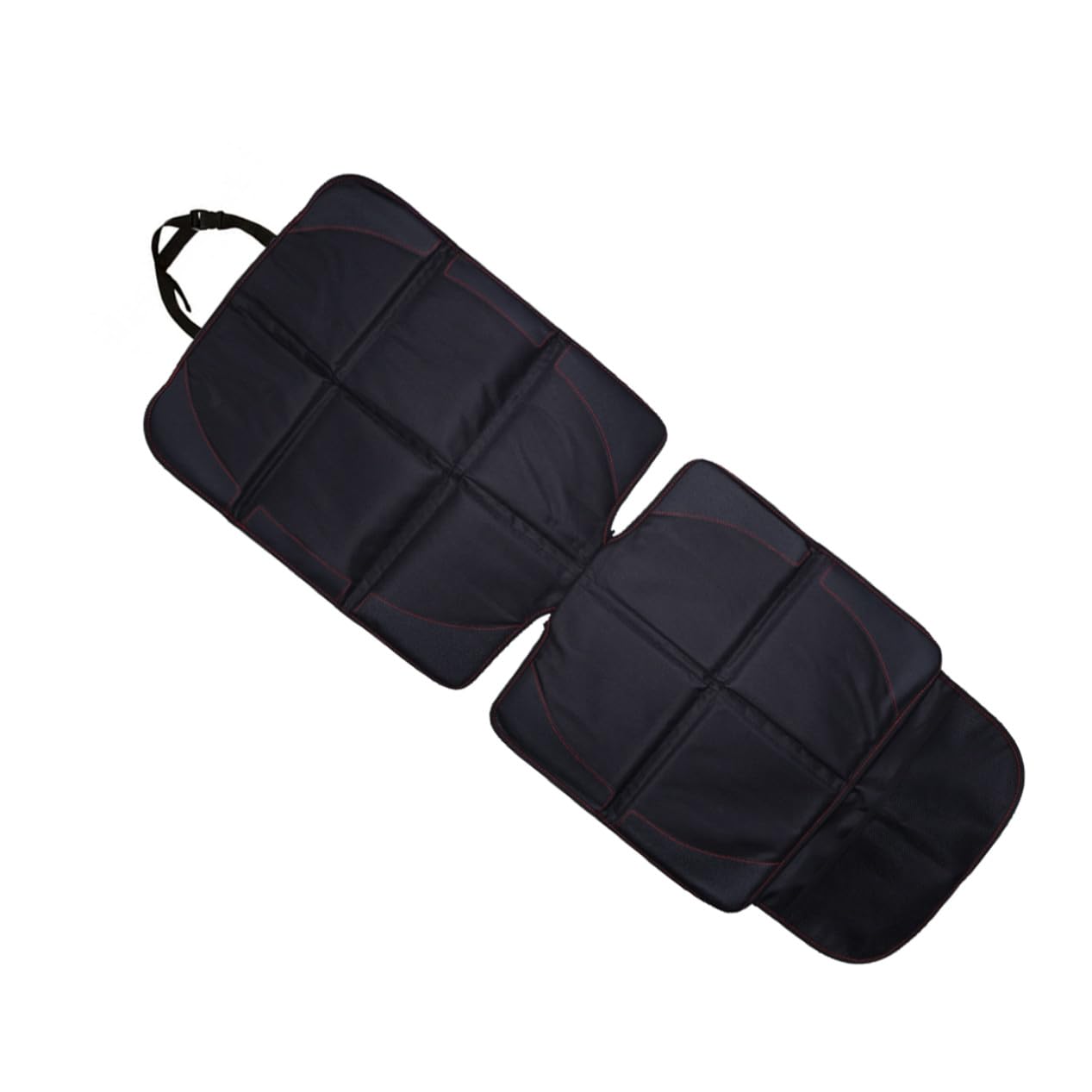 Protezione per Seggiolino Auto per Bambini, Nero in Cuoio Oxford Cotone