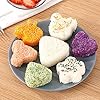 Amazon.com: EOQPDECD 8 Pcs Triangle Rice Ball Maker with Spatula ...