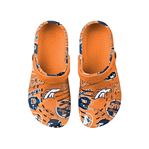 Image of FOCO Arizona Cardinals NFL Mens Historic Print Clog with Strap