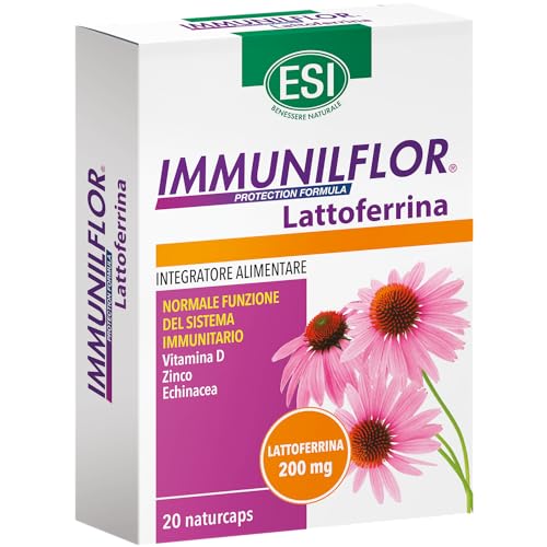 ESI Immuniflor Lattoferrina Integratore, 20 Capsule