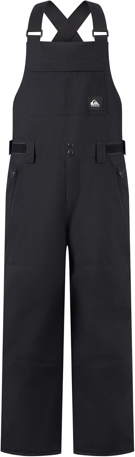Quiksilver Boys' Heavyweight Ski Snow Bib Overalls, Insulated & Waterproof