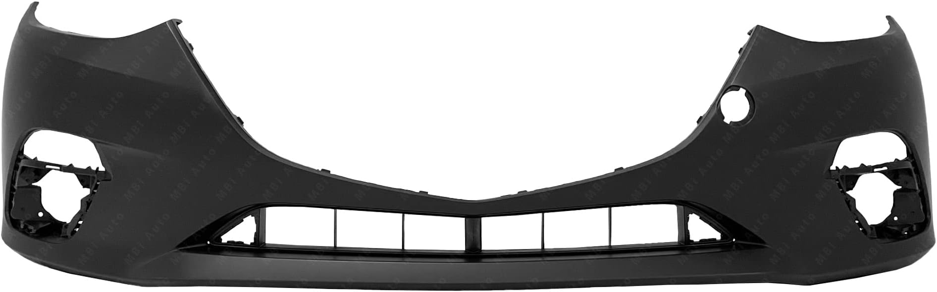 Primed Front Bumper Cover For 2014-2016 Mazda 3 Sport, Sedan & Hatchback – Direct Fit