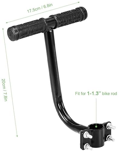 Hovico Bicycle Rear Seat Cushion Armrest Footrest Set, Bike Back Seat Child Safety Cushion thumb #2