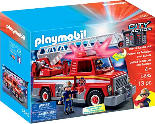 Playmobil Rescue Escalera Unidad Playset