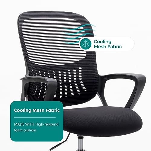 image for SMUG Drafting Chair Tall Office Chair Standing Desk Chair Counter Heig